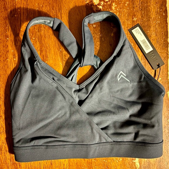 NWT Oner Active Unified Layered Sports Bra in Oil Blue - Size Small - Picture 7 of 10